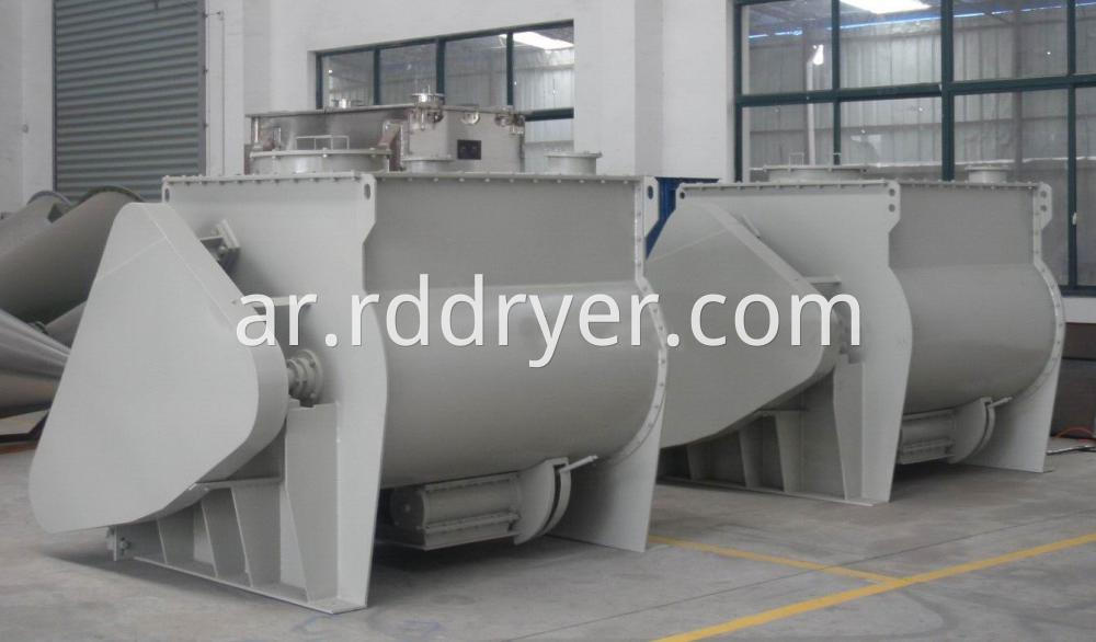 Heavy Bulk Density High Homogeneity Paddle Mixer